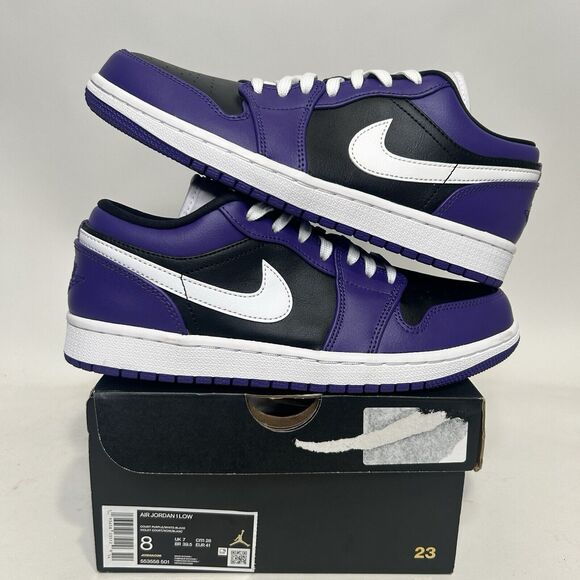Nike Shoes Air Jordan Retro Low “Court Purple” 2024